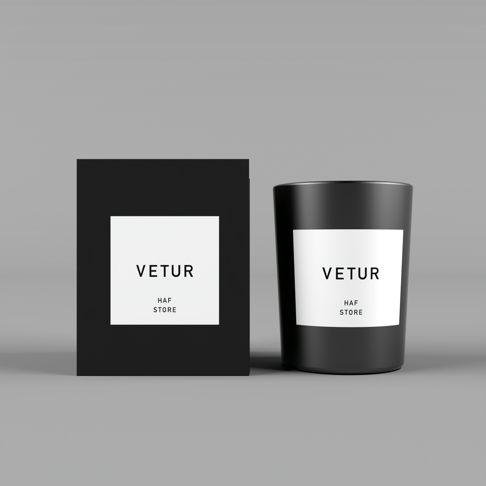 VETUR - ilmkerti - Svart