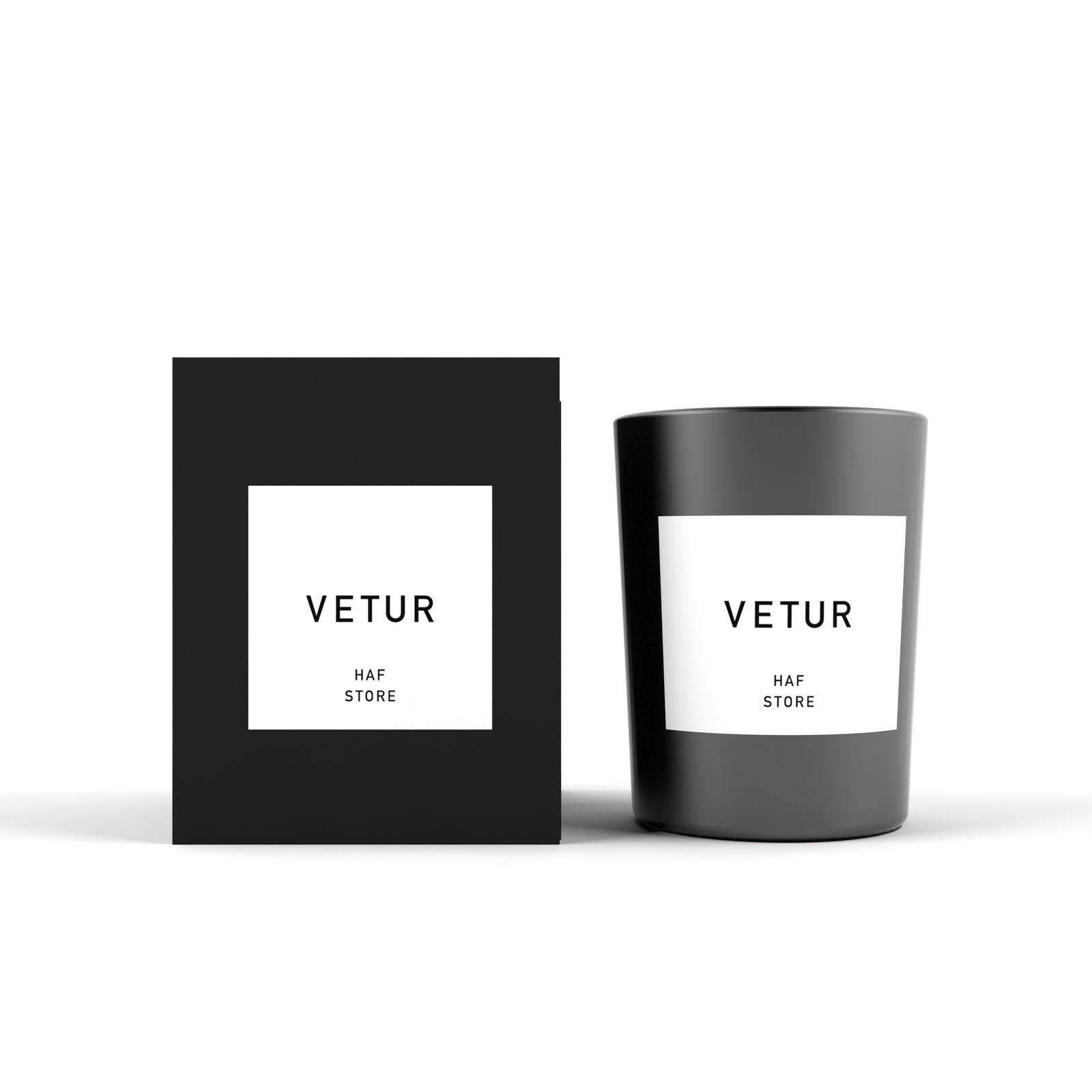 VETUR - ilmkerti - Svart