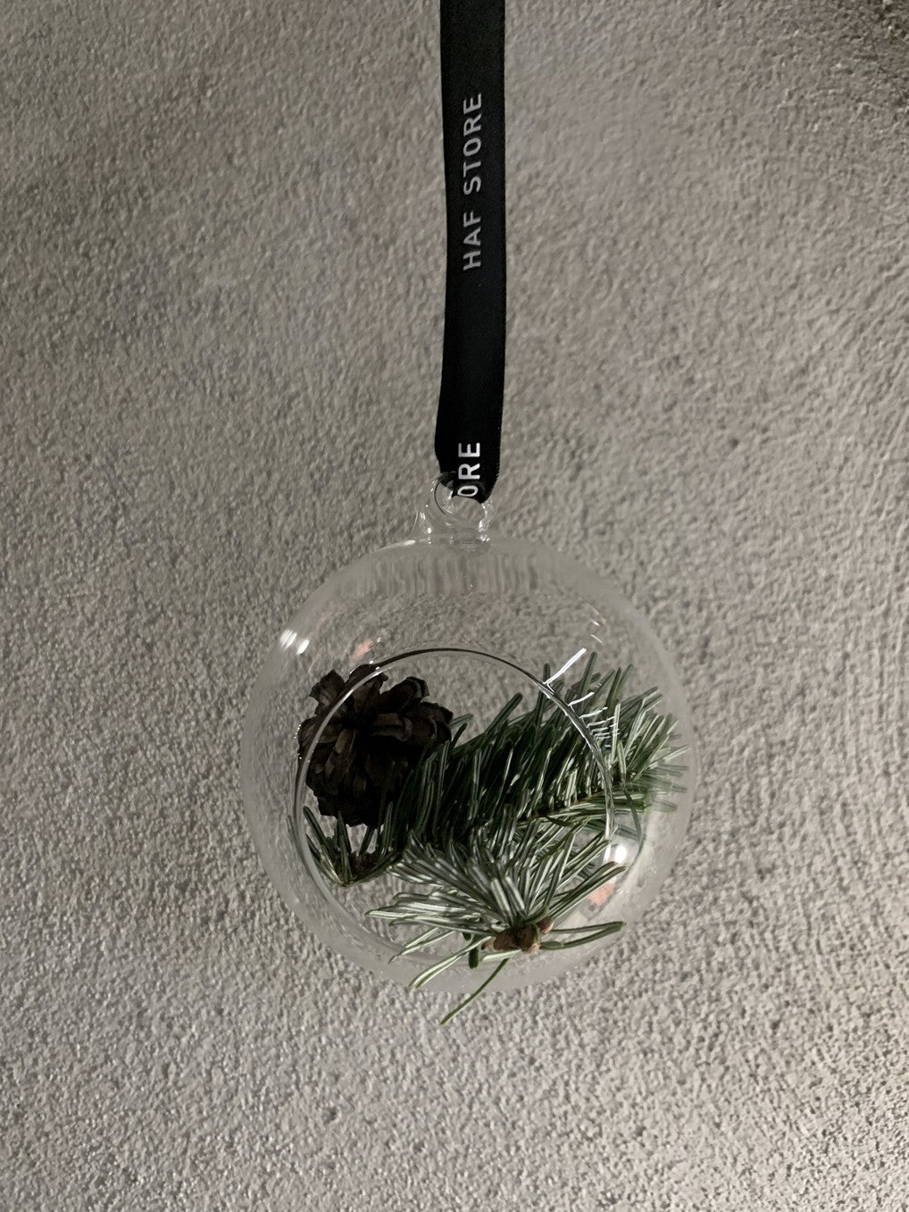 Glerkúla 10 cm - opin