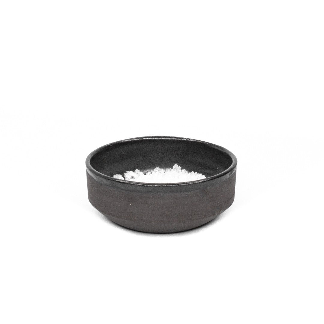 KER Kryddskál 8 cm - Svartur leir
